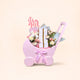 Welcome Little One Cart - Pink
