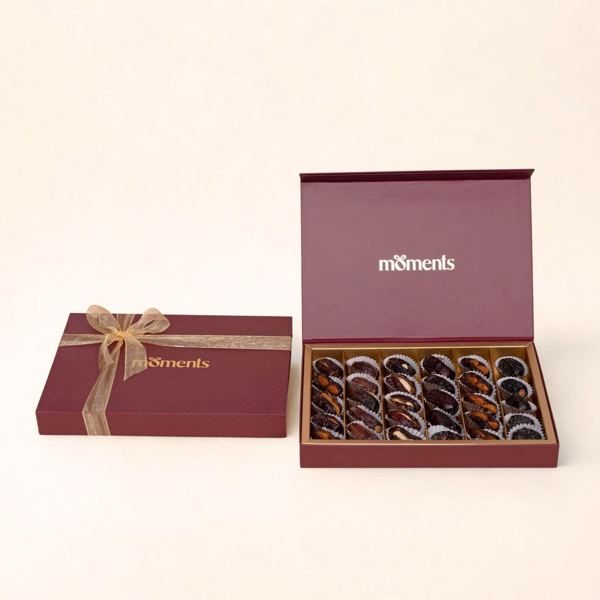 Deep Plum Date Box - Large
