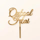 Qubool Hai Topper Gold