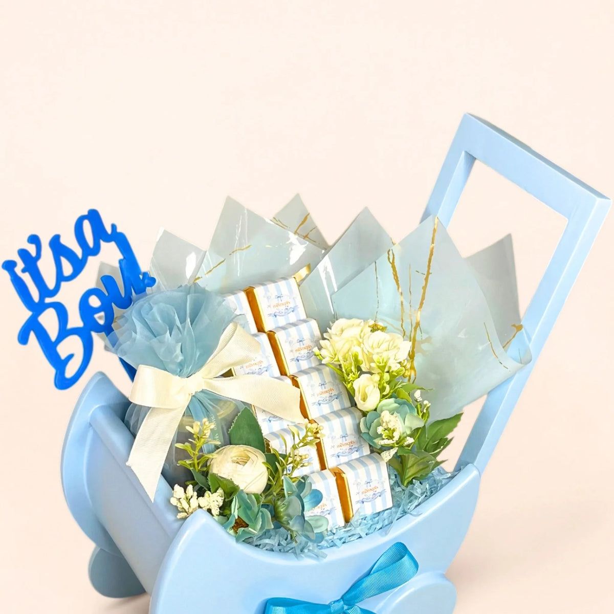 Welcome Little One Cart - Blue