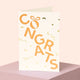 Congrats Ivory Card