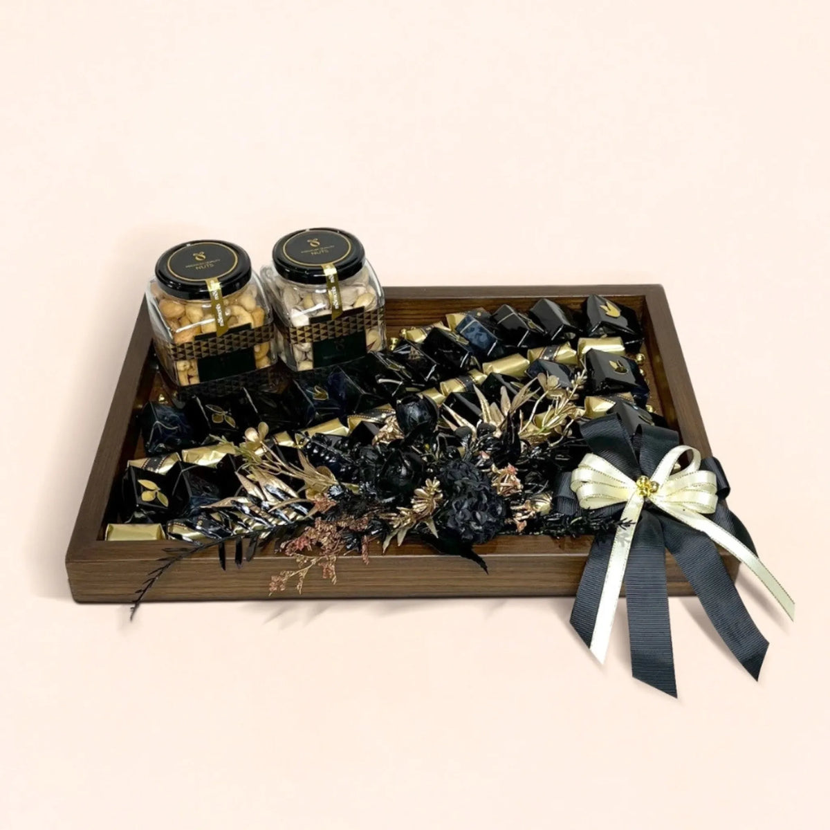 Black & Gold Tray
