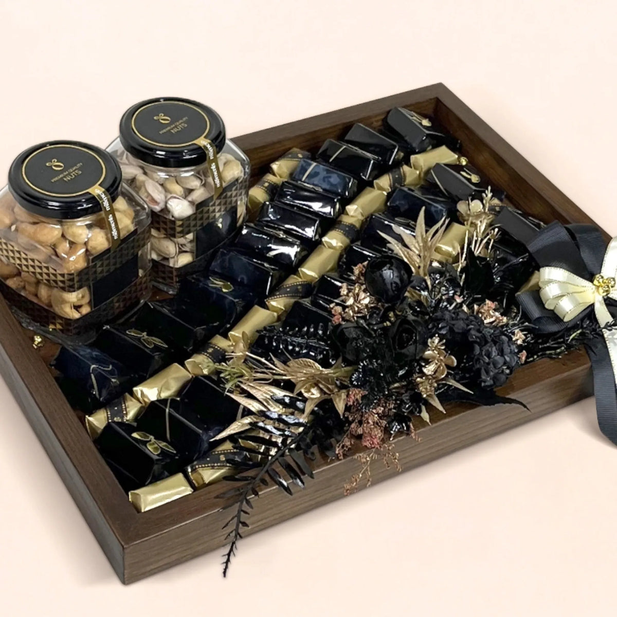 Black & Gold Tray