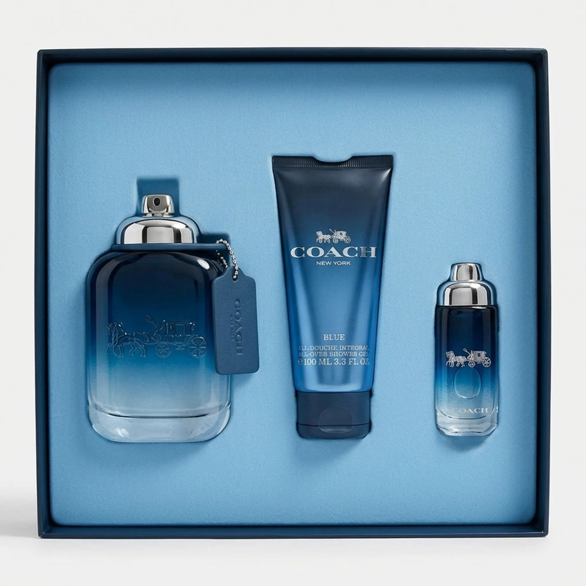 Coach Blue Gift Set